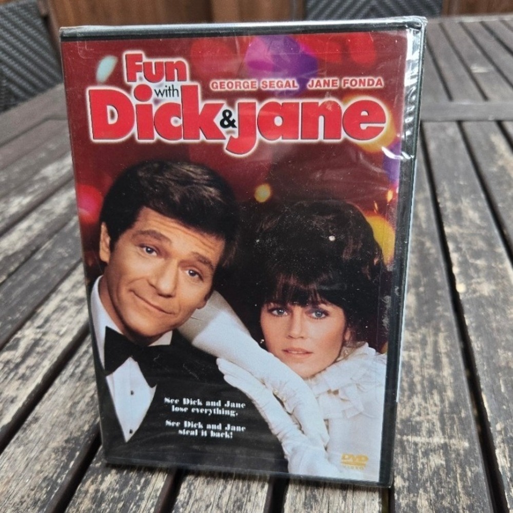 Fun with Dick and Jane DVD 1977 George Segal Jane Fonda Comedy Movie New Sealed